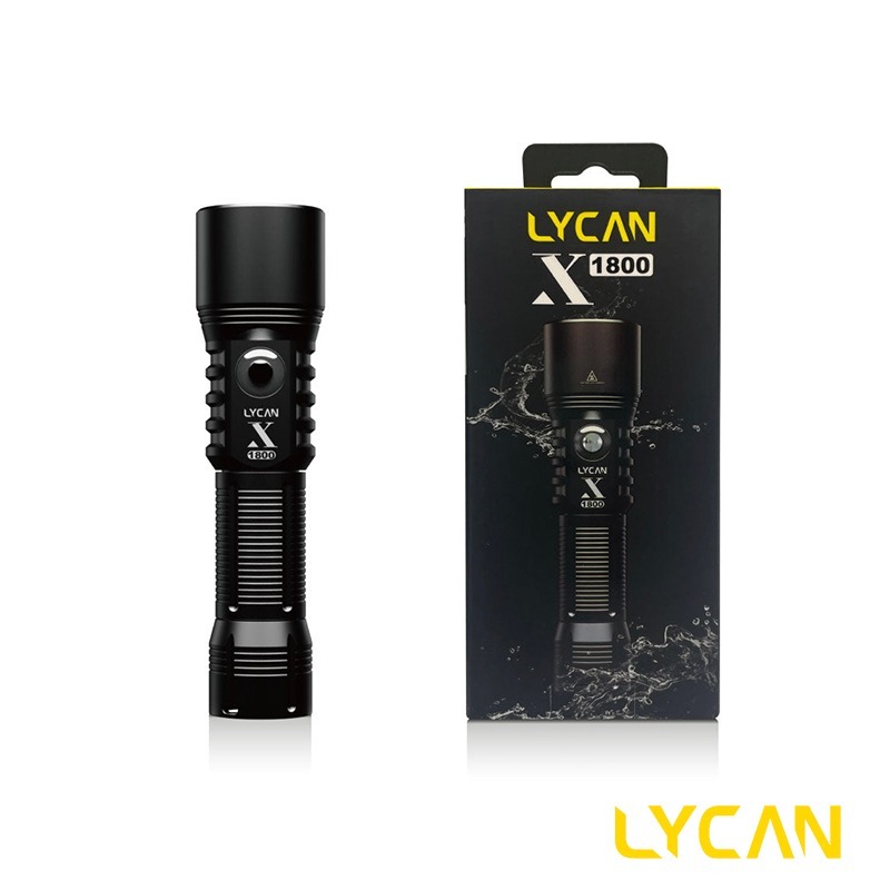 【彈藥庫】LYCAN X1800 潛水燈 #LYC-X1800-細節圖8