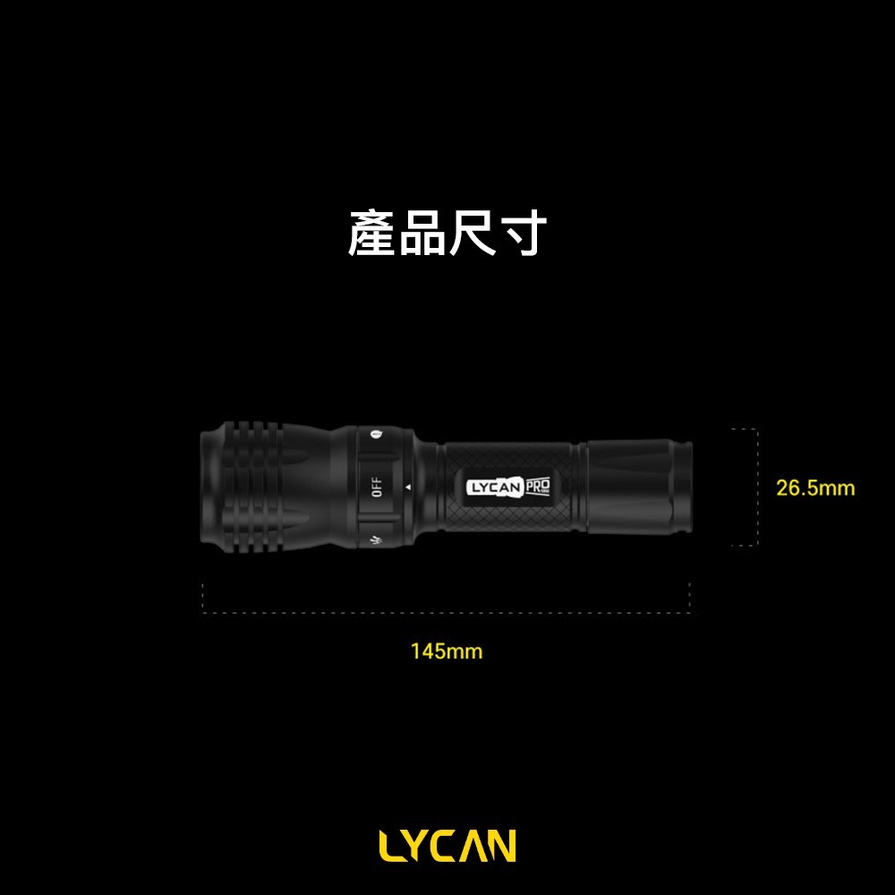 【彈藥庫】LYCAN PRO1200 潛水燈 #LYC-PRO1200-細節圖9