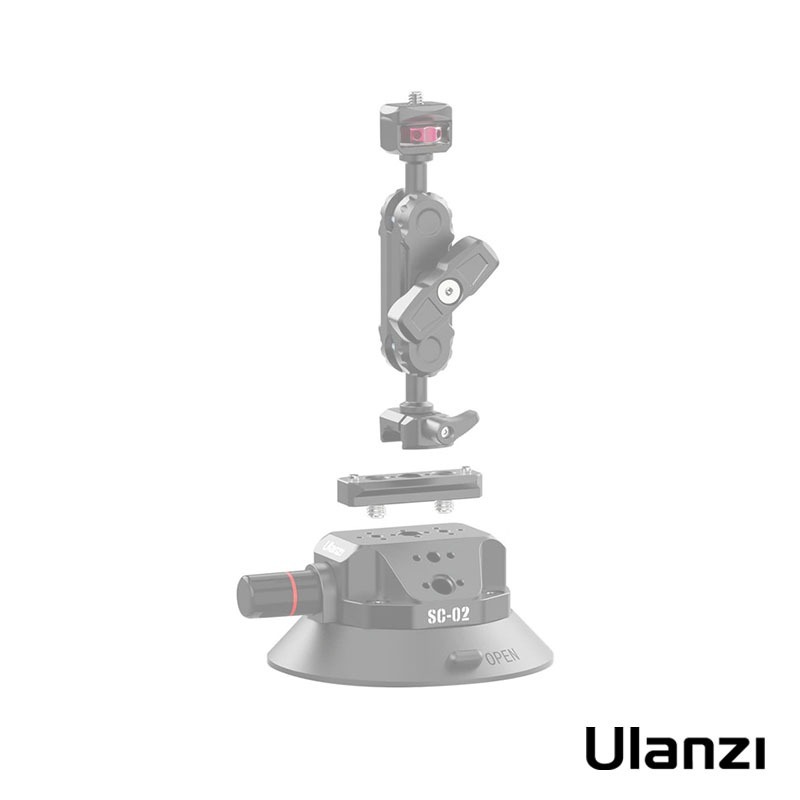 【彈藥庫】Ulanzi 吸盤拓展臂（適用於SC-02）#Ulanzi-C032GBB1-細節圖9