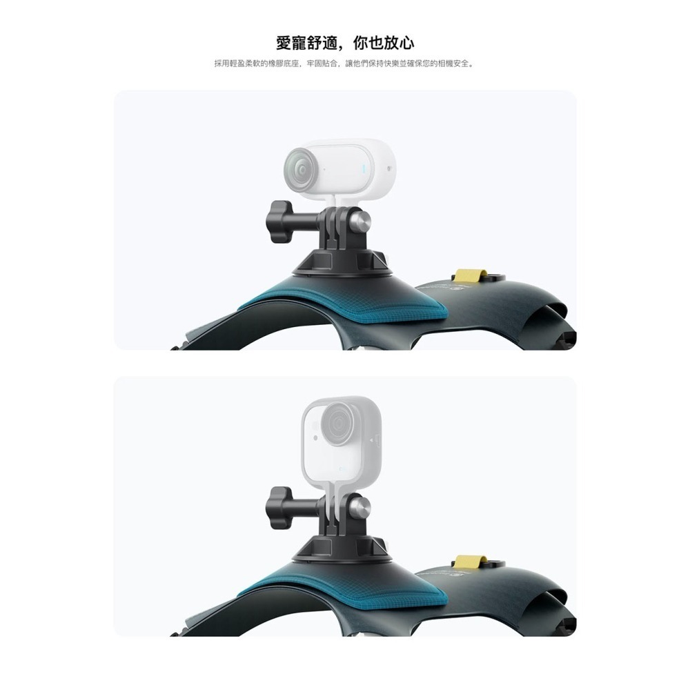 【彈藥庫】Insta360 寵物背帶支架(S/M)(Ultra) #CINSBAVX #CINSBAVW-細節圖5