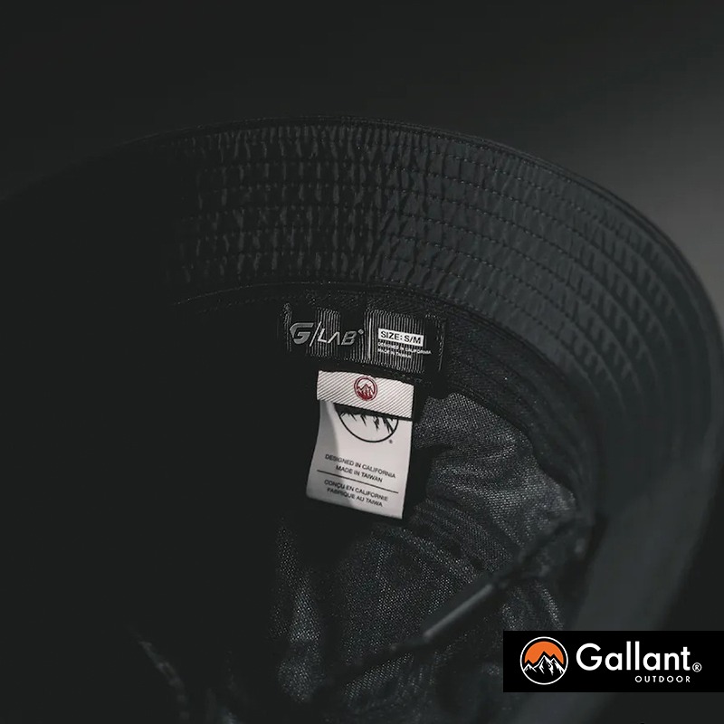 【彈藥庫】G/LAB® Waterproof 3L Bucket Hat #glnt-ah-017-blk-細節圖5