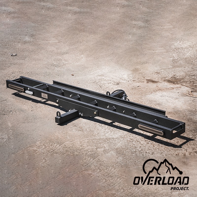 【彈藥庫】OVERLOAD Motorcycle Carrier 鋁合金背車架 #OVL-A001-A01-細節圖2