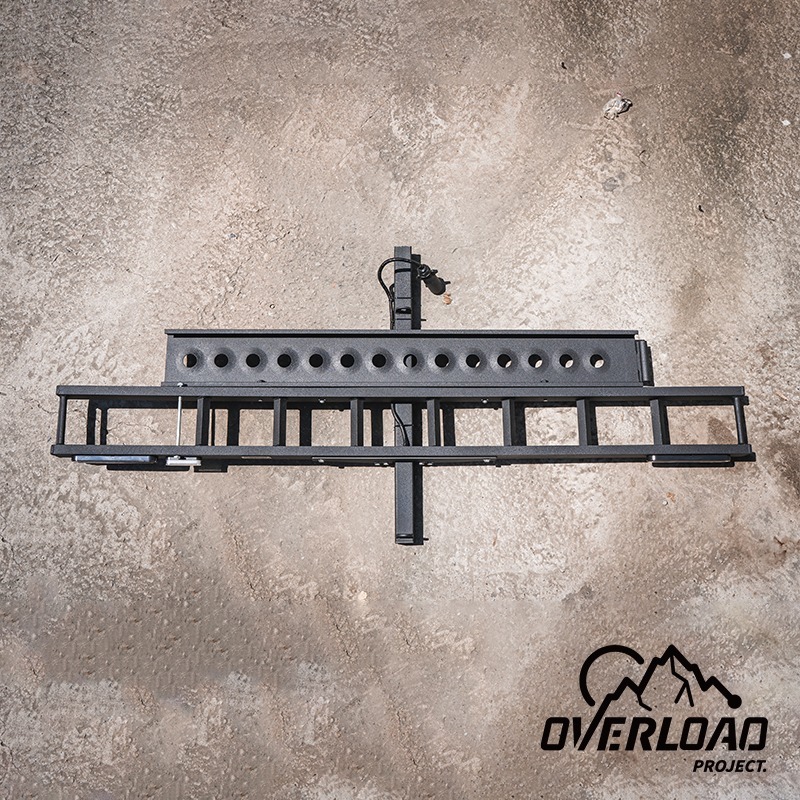 【彈藥庫】OVERLOAD Motorcycle Carrier 鋁合金背車架 #OVL-A001-A01-細節圖4