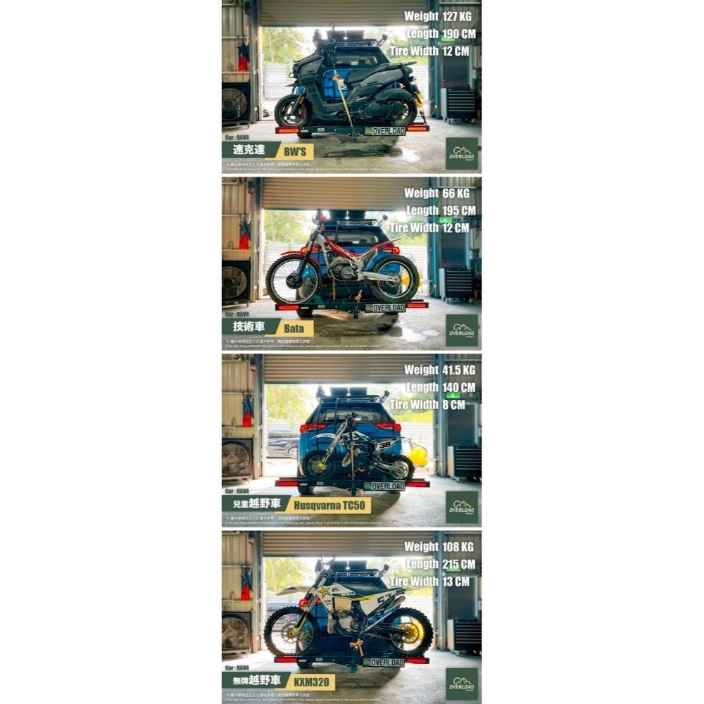 【彈藥庫】OVERLOAD Motorcycle Carrier 鋁合金背車架 #OVL-A001-M01-細節圖6