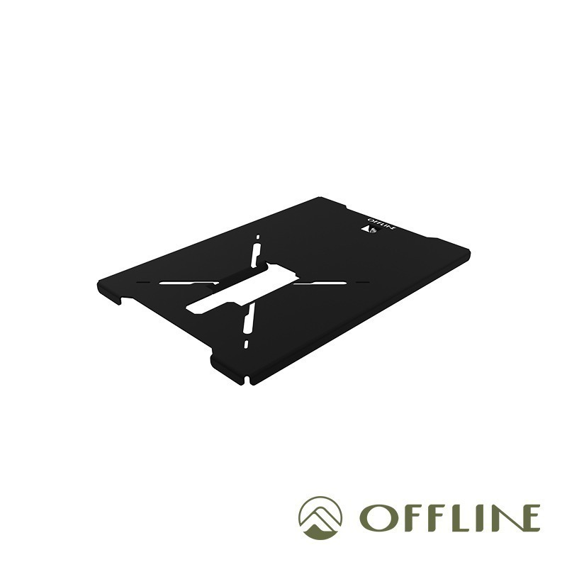 【彈藥庫】OFFLINE 離線桌 1單位SOTO鋁桌板 黑/銀#OFL-SOTO1U-TD#OFL-SOTO1U-TS-細節圖10