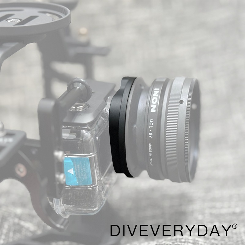 【彈藥庫】Diveveryday Insta360 Ace Pro 潛水殼轉M67鏡頭座 #DED-ACP-M67-細節圖10