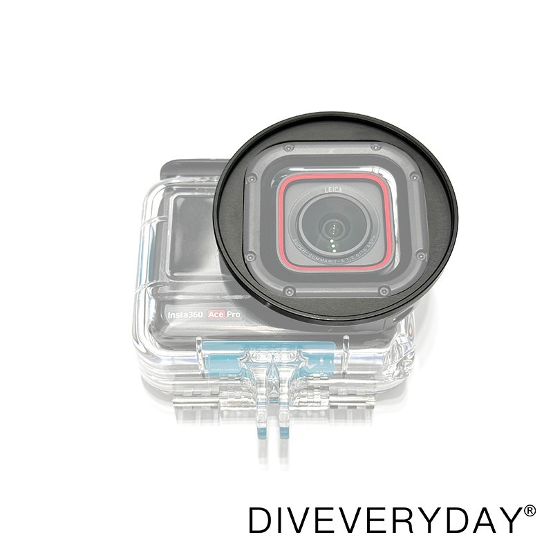 【彈藥庫】Diveveryday Insta360 Ace Pro 潛水殼轉M67鏡頭座 #DED-ACP-01-細節圖3