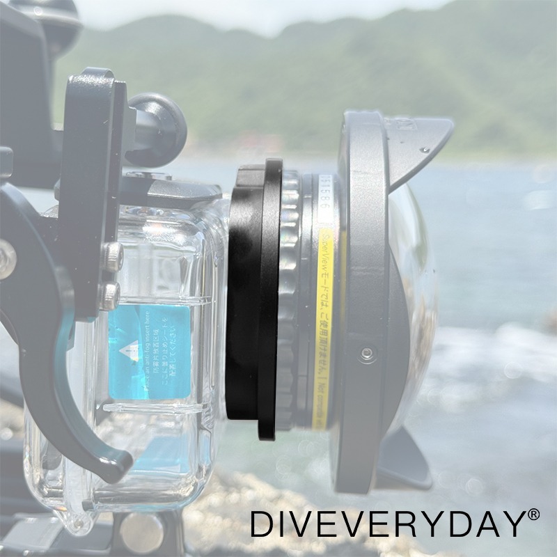 【彈藥庫】Diveveryday Insta360 Ace Pro 潛水殼轉M67鏡頭座 #DED-ACP-01-細節圖6