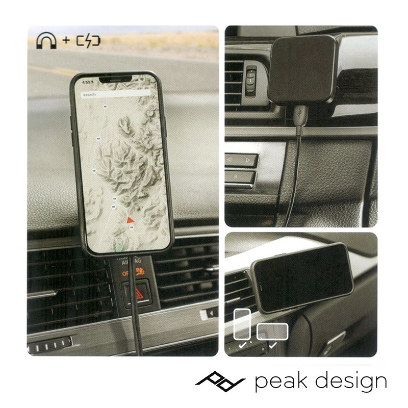 【彈藥庫】PEAK DESIGN 易快扣無線充電車用手機座 V2 #AFDM007CV2B-細節圖7