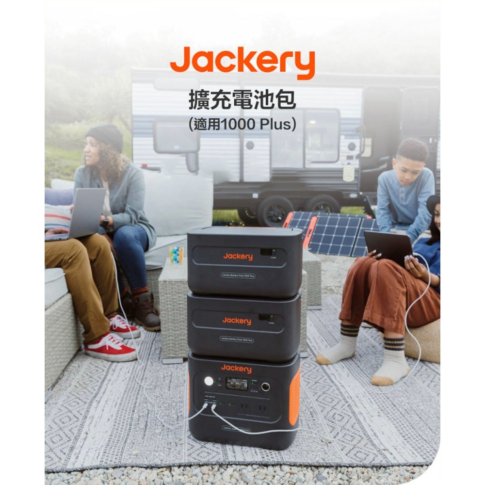 【彈藥庫】Jackery 戶外電源 1000PLUS 電池包-細節圖2