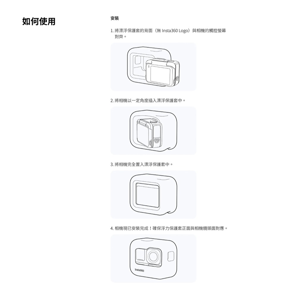 【彈藥庫】Insta360 Ace Pro 2/Ace Pro 浮力保護套-細節圖5