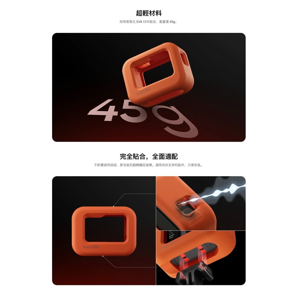 【彈藥庫】Insta360 Ace Pro 2/Ace Pro 浮力保護套 #CINSABGQ-細節圖3