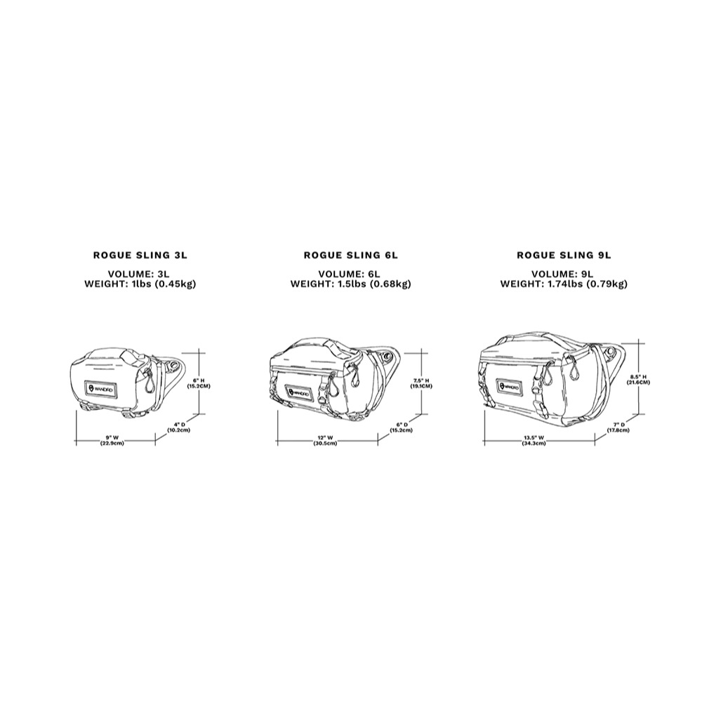 【彈藥庫】WANDRD ROGUE SLING 單肩相機包(3/6/9L) #SLG-細節圖5