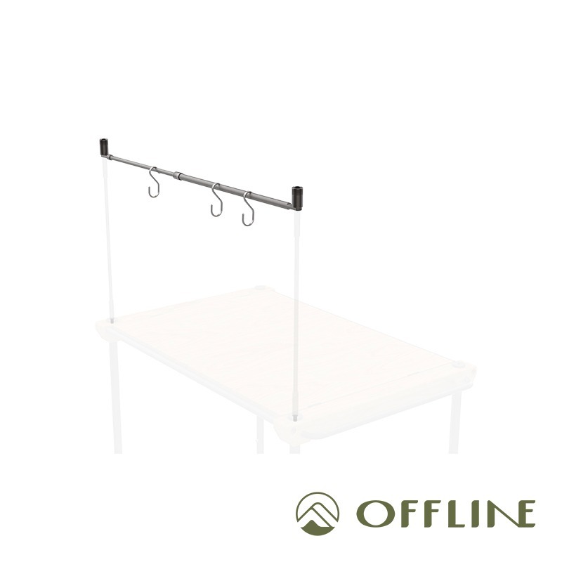 伸縮桌掛架(含1/4螺帽*2+S掛鉤*3)