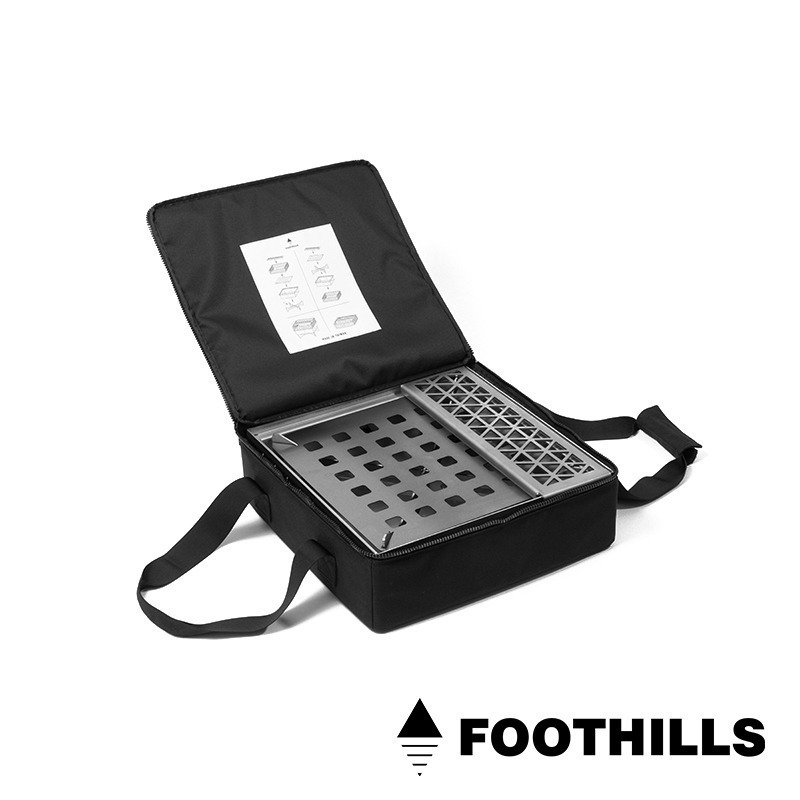 【彈藥庫】FOOTHILLS 不鏽鋼山麓焚火台(含收納袋) #FTS-015-細節圖8