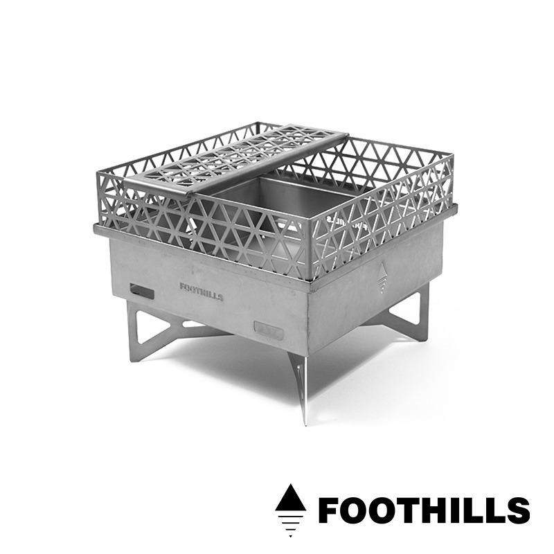 【彈藥庫】FOOTHILLS 不鏽鋼山麓焚火台(含收納袋) #FTS-015-細節圖10
