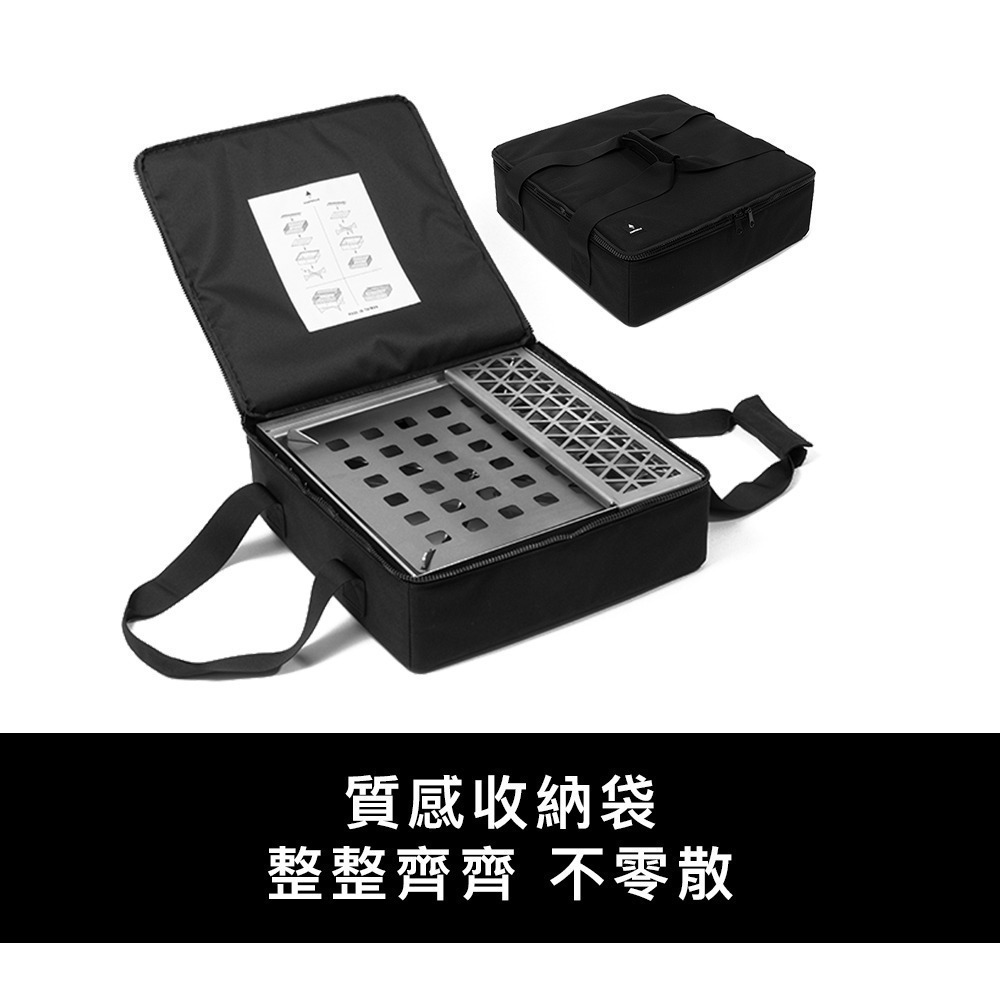 【彈藥庫】FOOTHILLS 不鏽鋼山麓焚火台(含收納袋、隔熱板) #FTS-015-細節圖6