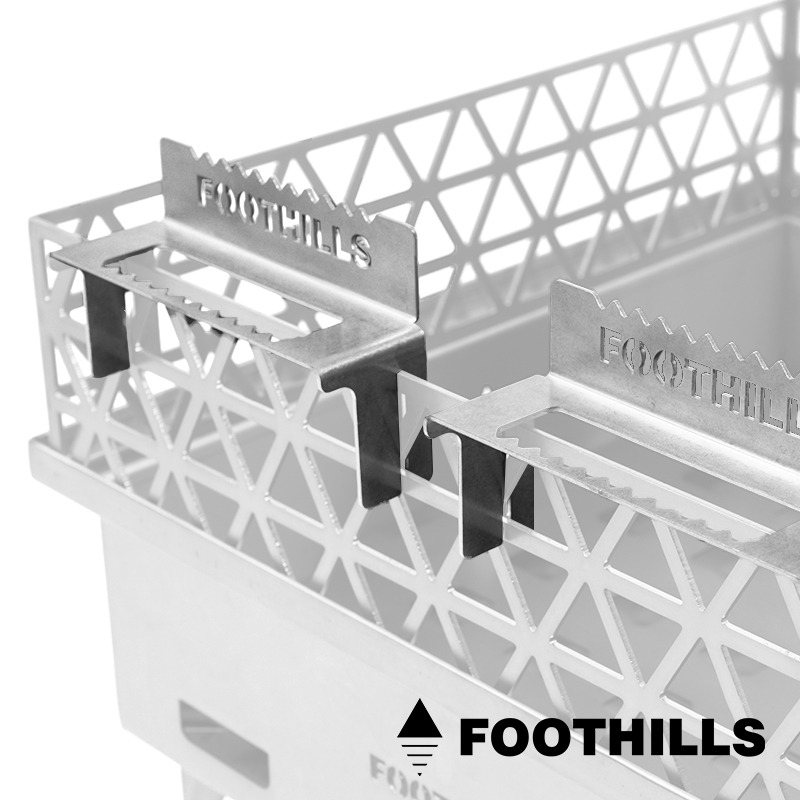 【彈藥庫】FOOTHILLS 焚火台烤串架 #FTS-017-細節圖5