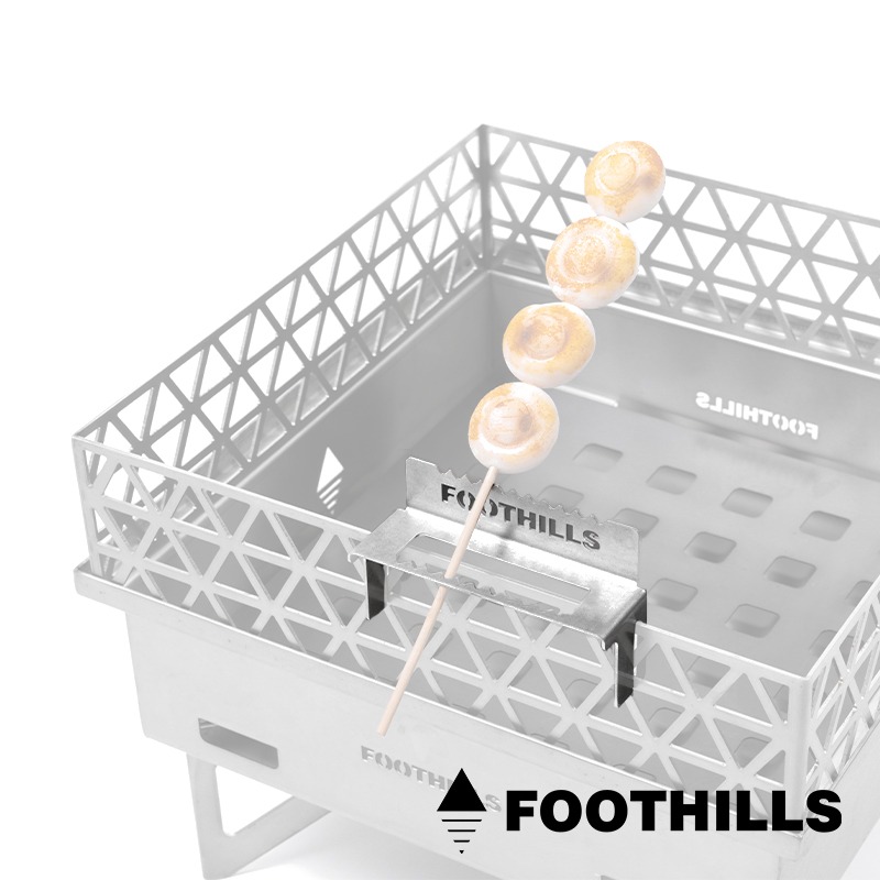 【彈藥庫】FOOTHILLS 焚火台烤串架 #FTS-017-細節圖8