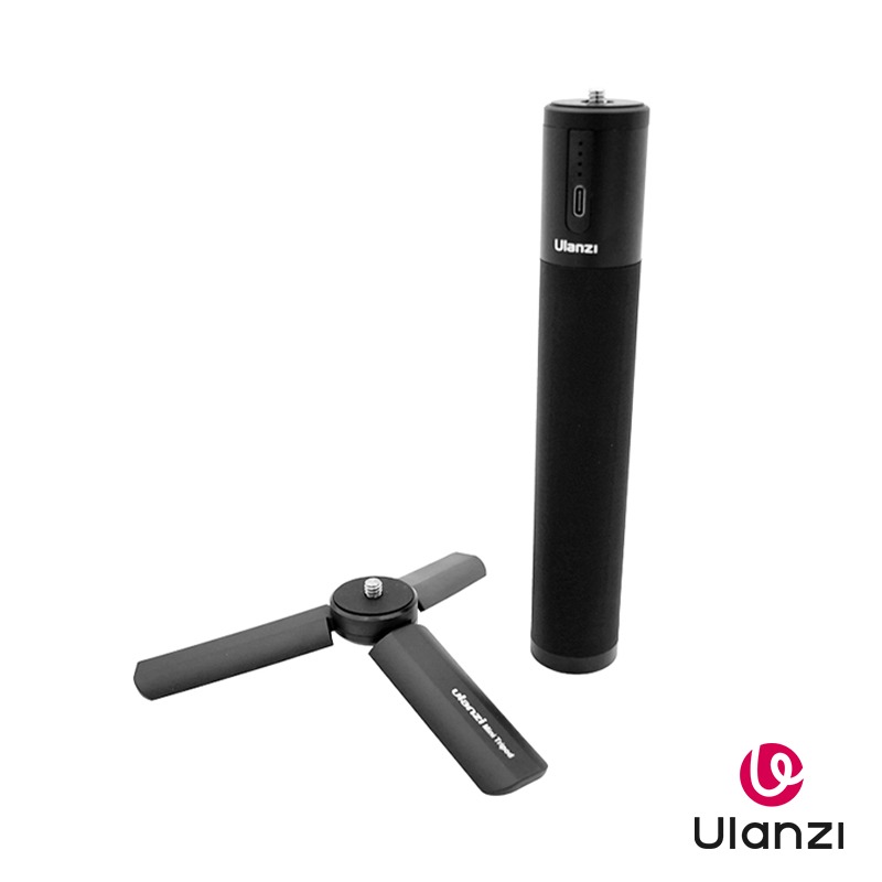 【彈藥庫】Ulanzi BG-3 10000mAh超大容量金屬充電手柄(含迷你三腳架) #Ulanzi-2066-細節圖2