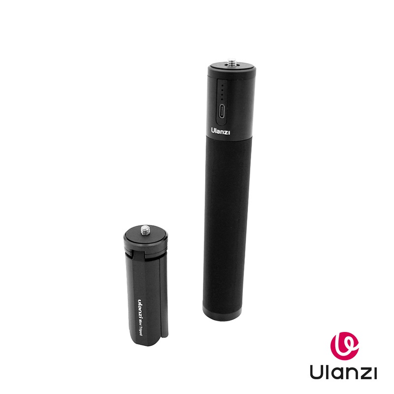 【彈藥庫】Ulanzi BG-3 10000mAh超大容量金屬充電手柄(含迷你三腳架) #Ulanzi-2066-細節圖3