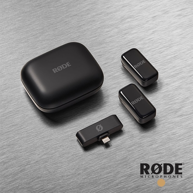 【彈藥庫】RODE Wireless Micro 手機行動無線麥克風1對2(USB-C/Lightning)(黑/白)-細節圖7