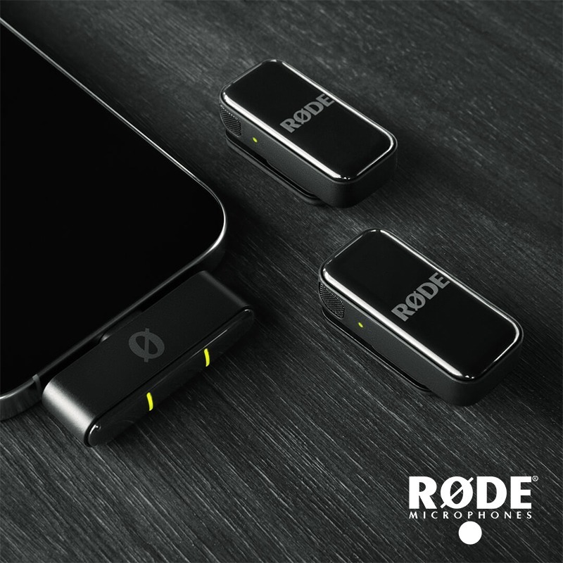 【彈藥庫】RODE Wireless Micro 手機行動無線麥克風1對2(USB-C/Lightning)(黑/白)-細節圖8