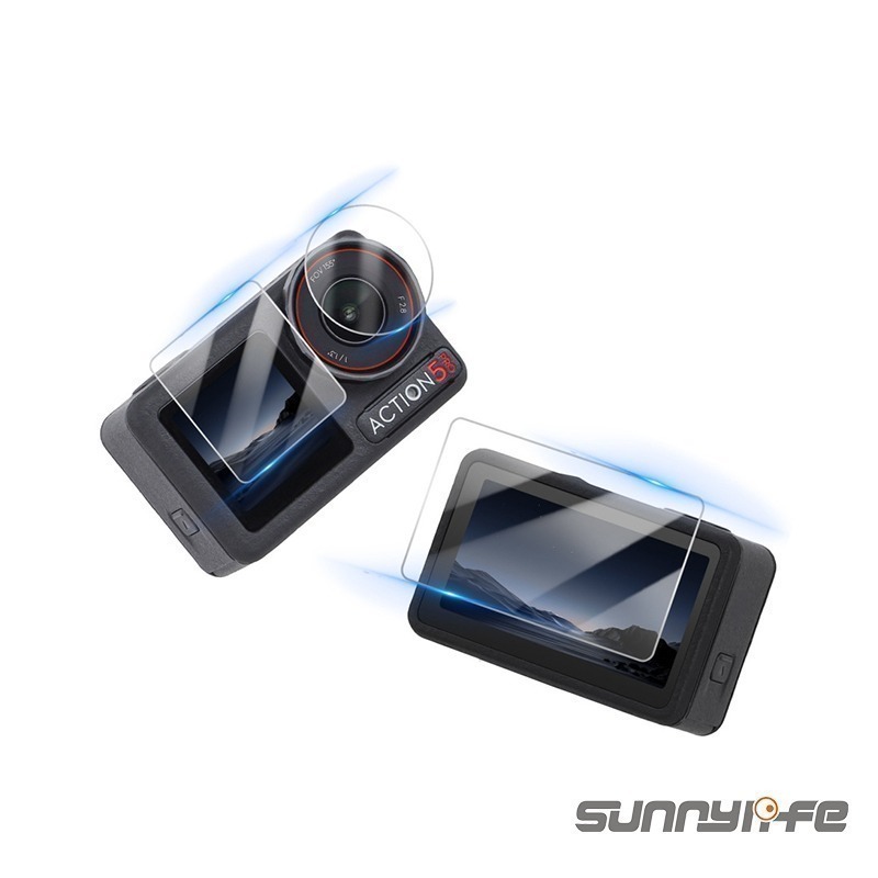 【彈藥庫】Sunnylife DJI OSMO ACTION 5 PRO螢幕鏡頭鋼化保護貼 #OA5-BHM883-1-細節圖10