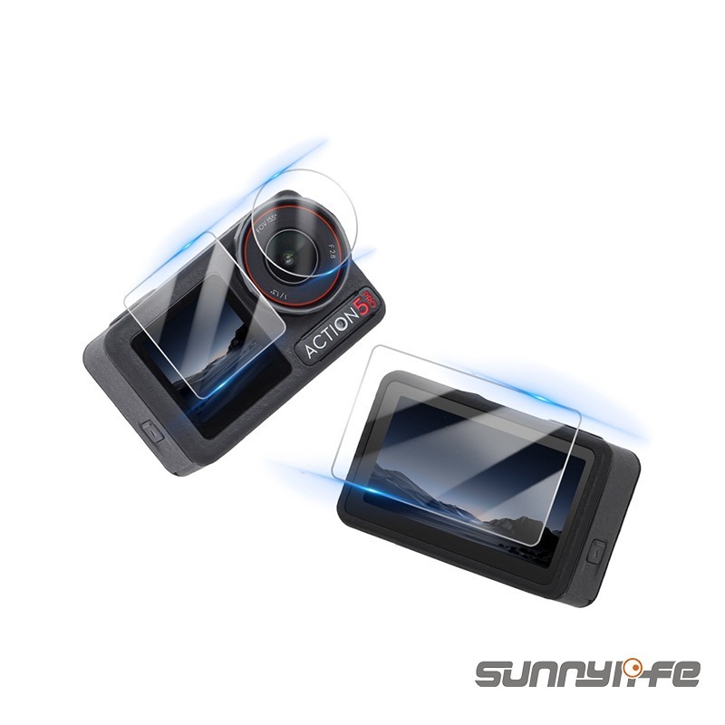 【彈藥庫】Sunnylife DJI ACTION 5 PRO 螢幕鏡頭鋼化保護貼 #OA5-BHM883-1-細節圖10