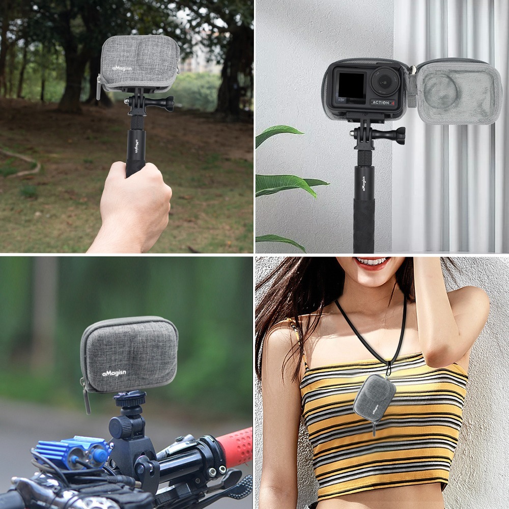 【彈藥庫】aMagisn DJI OSMO ACTION 5 PRO/4/3 主機收納包 #AA02-細節圖8