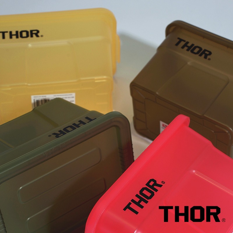 【彈藥庫】【2024年末限定】THOR BOX 收納箱 1L-聖誕限定四入組（附蓋）#3009CMS-細節圖11