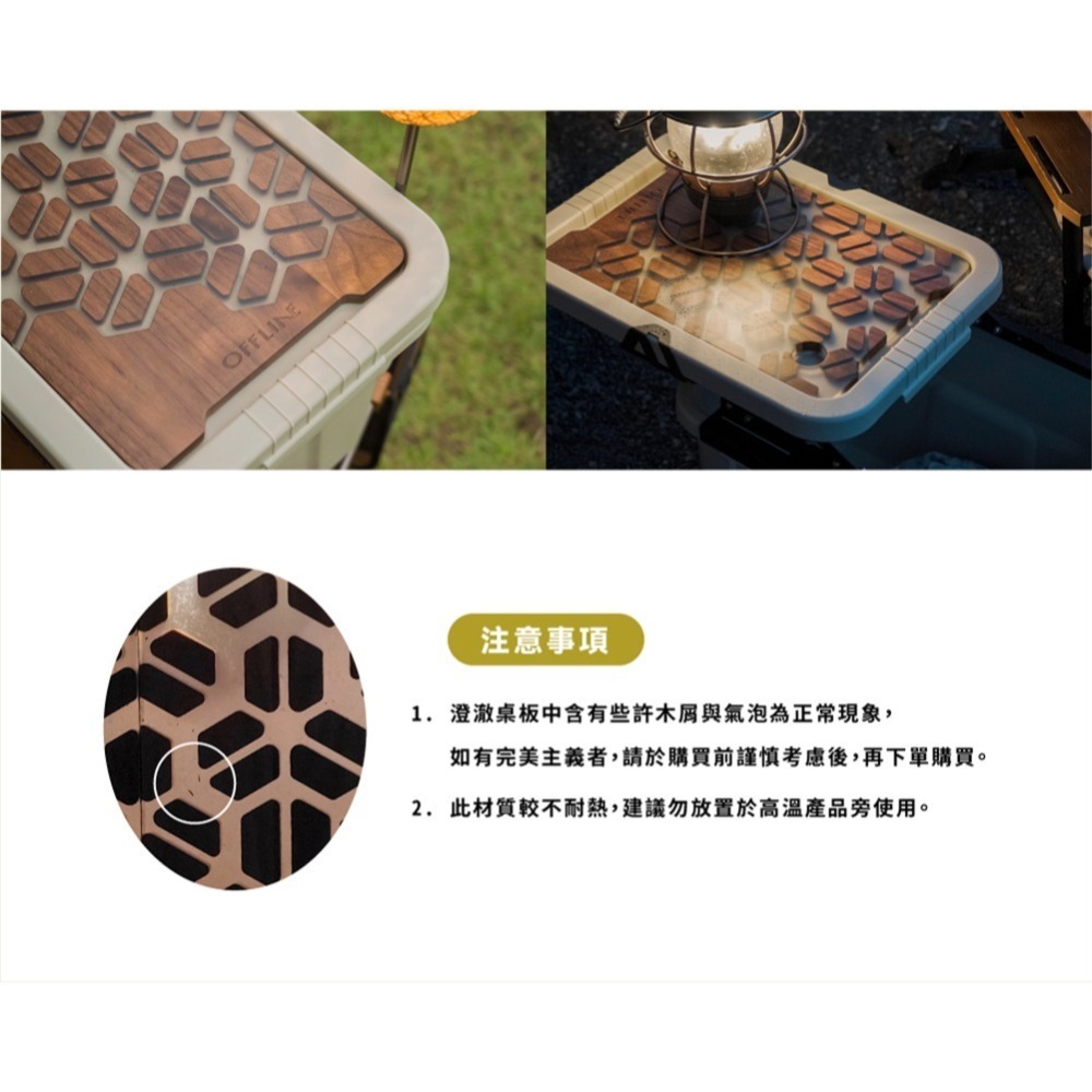 【彈藥庫】OFFLINE 澄澈桌板(0.5單位/1單位) #OFL-OFTE0.5U-IL #OFL-OFTE1U-IL-細節圖4