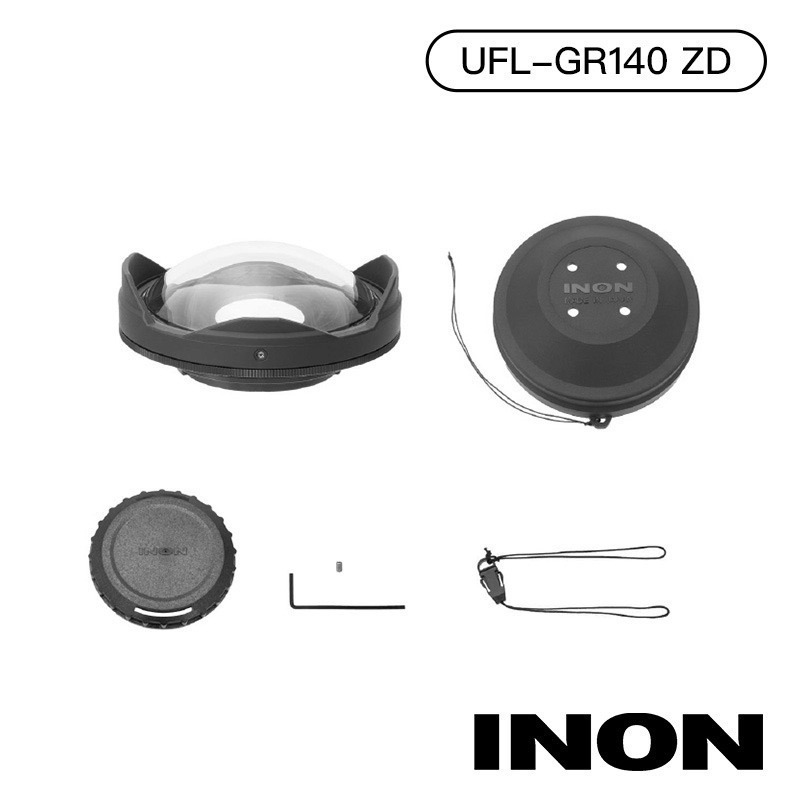 【彈藥庫】INON UFL-GR140 ZD 壓克力水中半魚眼鏡頭 #UFL-GR140-ZD-細節圖7