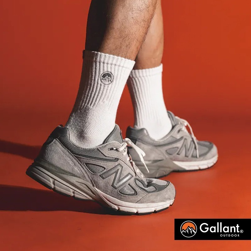 【彈藥庫】Gallant Outdoor® Polygiene® 高筒襪-黑、白兩雙入 #glnt-as-003-細節圖4