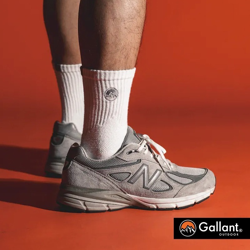 【彈藥庫】Gallant Outdoor® Polygiene® 高筒襪-黑、白兩雙入 #glnt-as-003-細節圖8