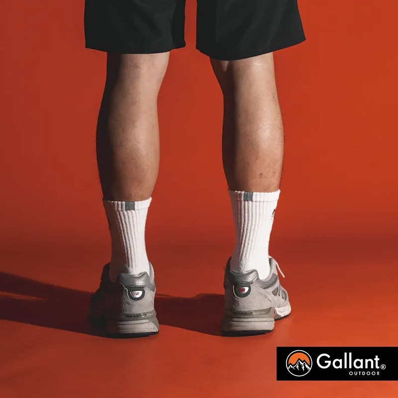 【彈藥庫】Gallant Outdoor® Polygiene® 高筒襪-黑、白兩雙入 #glnt-as-003-細節圖6