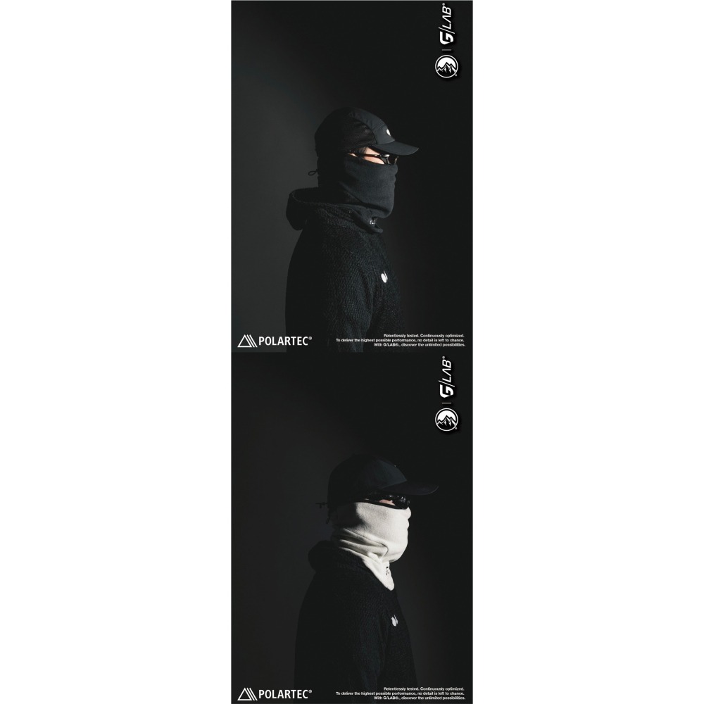 【彈藥庫】Gallant Outdoor® G/LAB® Polartec® 脖圍(黑/米) #glnt-ah-021-細節圖3