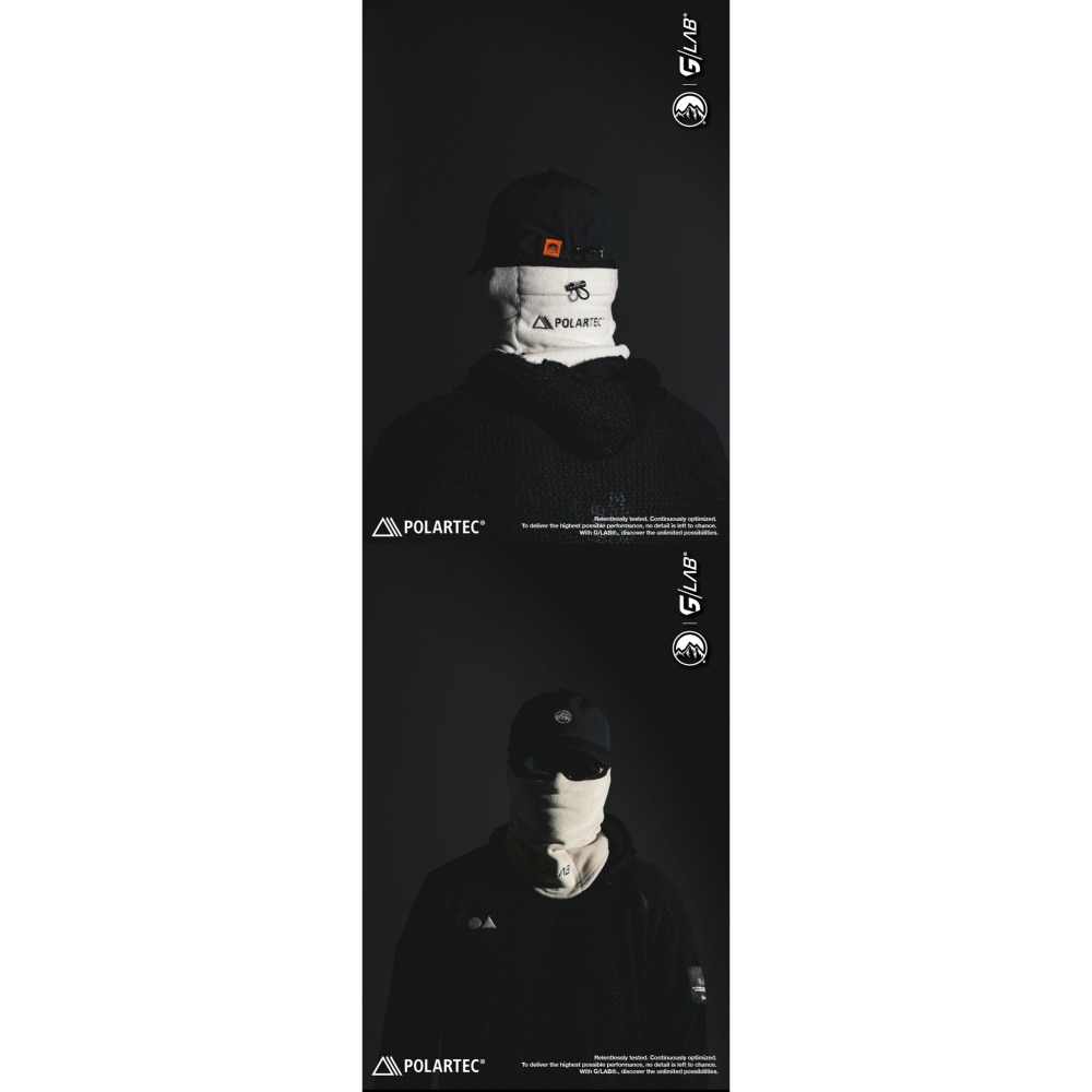 【彈藥庫】Gallant Outdoor® G/LAB® Polartec® 脖圍(黑/米) #glnt-ah-021-細節圖4