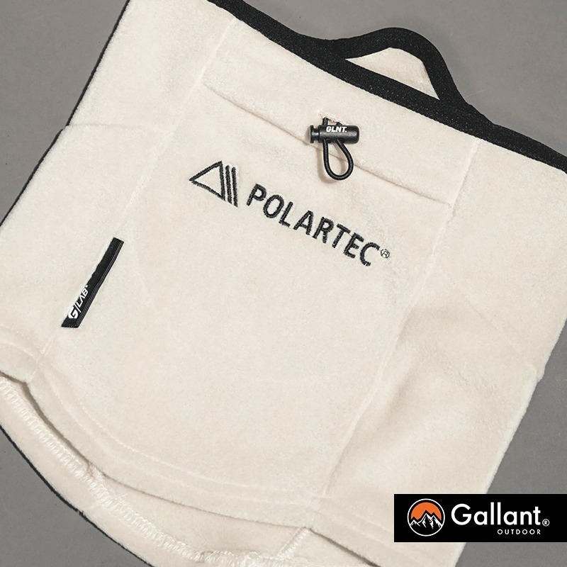 【彈藥庫】Gallant Outdoor® G/LAB® Polartec® 脖圍(黑/米) #glnt-ah-021-細節圖9