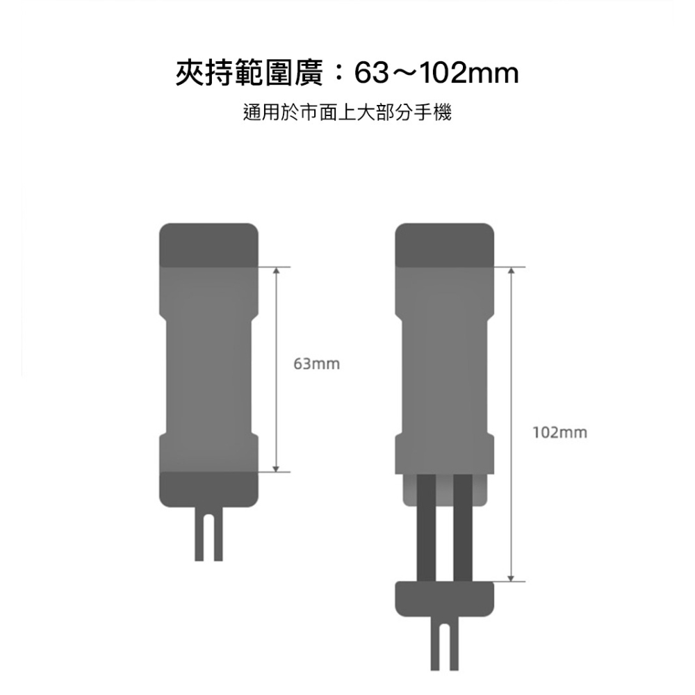 【彈藥庫】Sunnylife DJI OSMO POCKET 3 前置手機支架夾 #OP3-ZJ747-D-細節圖8