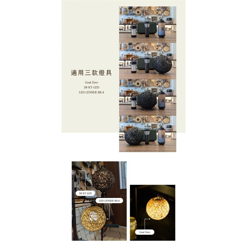 【彈藥庫】OFFLINE 球型燈罩(光-原色/影-黑色) #OFL-LH-BRIGHT #OFL-LH-SHADOW-細節圖3