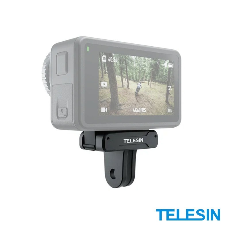 【彈藥庫】TELESIN DJI OSMO ACTION 5 PRO/4/3 磁吸二爪轉接座 #OA-TPM-T04-細節圖10