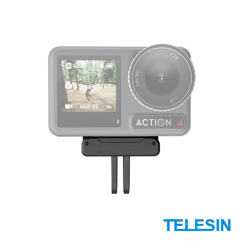 【彈藥庫】TELESIN DJI OSMO ACTION 5 PRO/4/3 磁吸二爪轉接座 #OA-TPM-T04-細節圖9