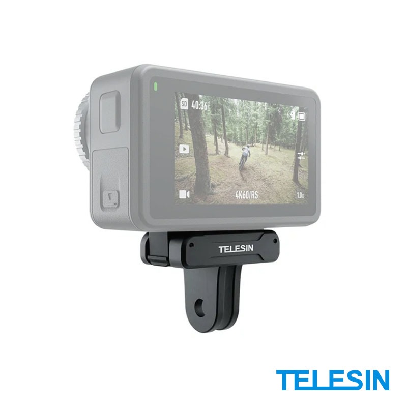 【彈藥庫】TELESIN DJI OSMO ACTION 5 PRO/4/3 磁吸二爪轉接座 #OA-TPM-T04-細節圖10