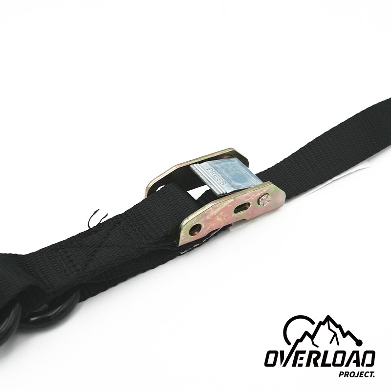 【彈藥庫】OVERLOAD 1.5米壓扣式雙勾綁車繩-4入 #OVL-H001-1.5M-細節圖6