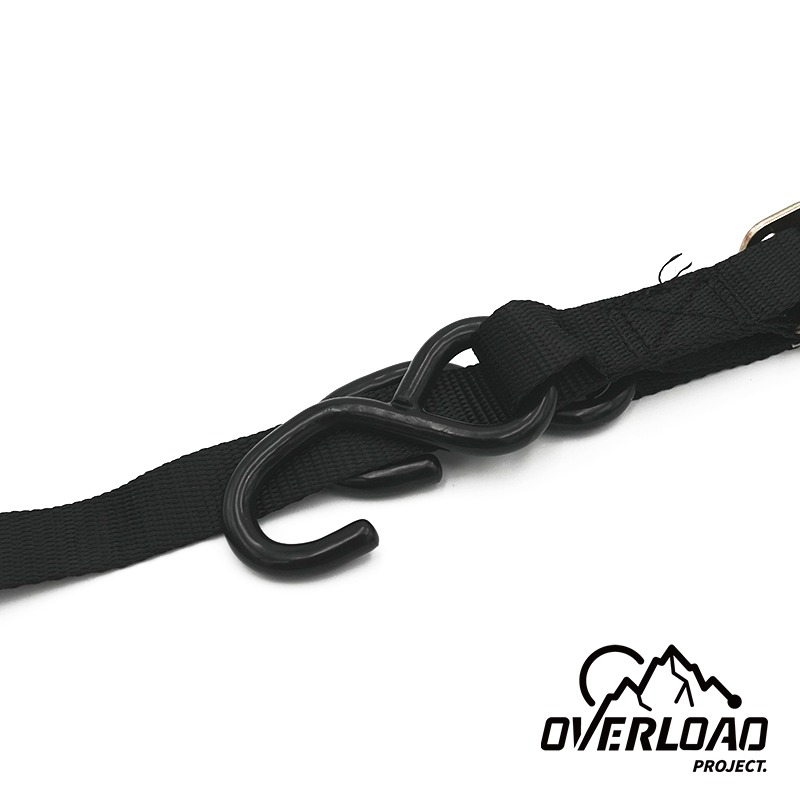 【彈藥庫】OVERLOAD 1.5米壓扣式雙勾綁車繩-4入 #OVL-H001-1.5M-細節圖7