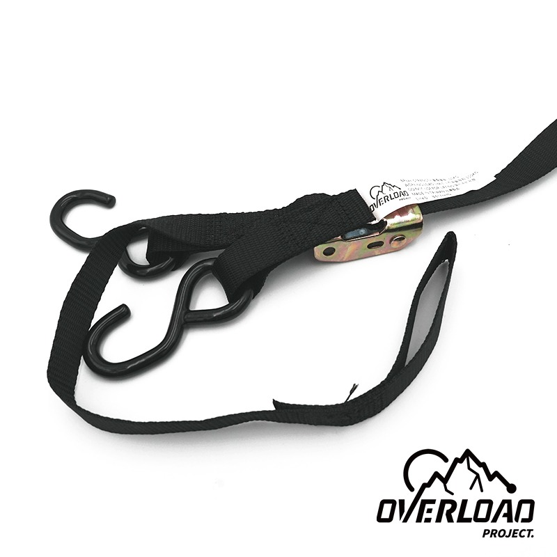 【彈藥庫】OVERLOAD 1.5米壓扣式雙勾綁車繩-4入 #OVL-H001-1.5M-細節圖8