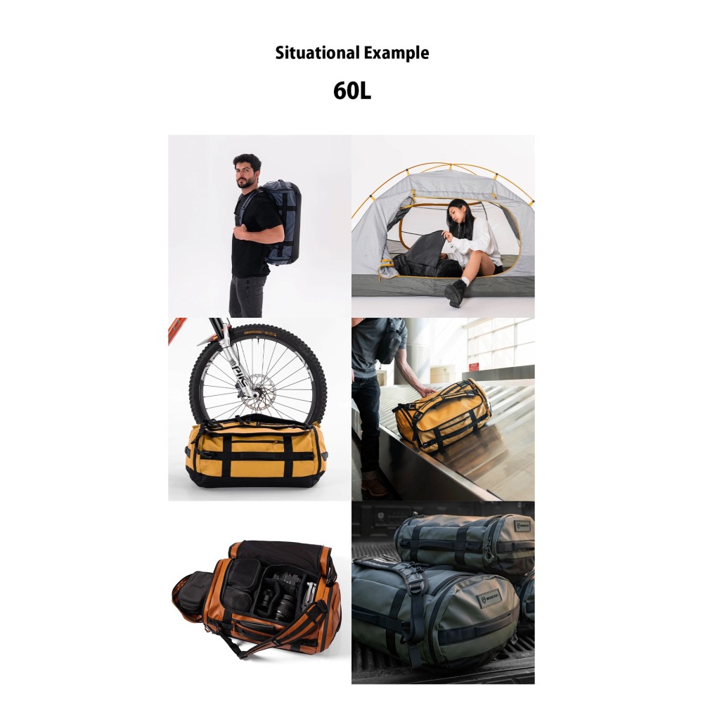 【彈藥庫】WANDRD CARRYALL 旅行袋背包(30/40/60L) #CAD-細節圖8