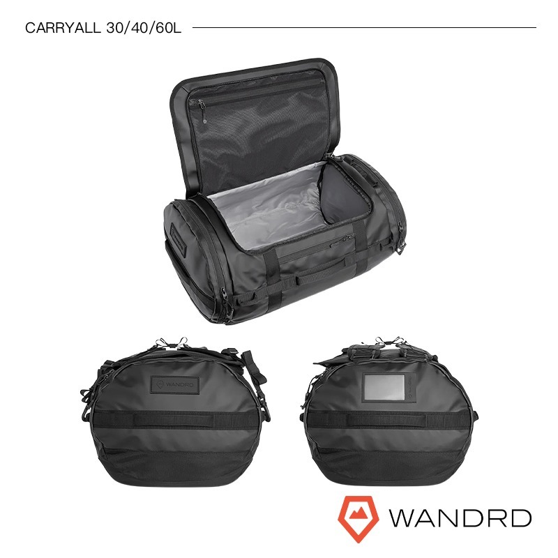 【彈藥庫】WANDRD CARRYALL 旅行袋背包(30/40/60L) #CAD-細節圖9