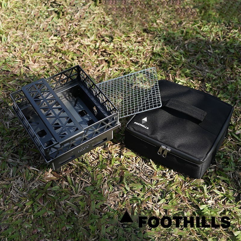 【彈藥庫】FOOTHILLS 山麓焚火台KIDS (含黑色收納袋) #FTS-018-細節圖9